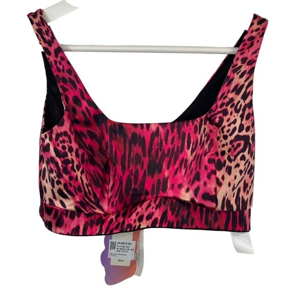 Yitty Headliner Shaping Midi Bralette Small Pink Leopard Print NWT - Picture 1 of 13